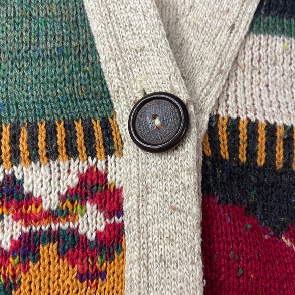 Texas Themed Cardigan Sweater - Multicolor size 1X - Picture 5 of 11